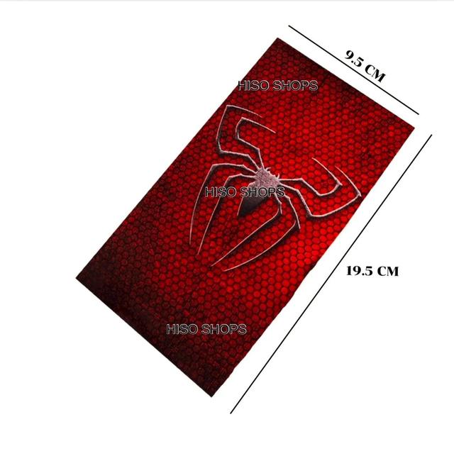 ผ้าบัฟฟ์ลายสไปเดอร์แมน SpiderMan ผ้ากันฝุ่น สุดเท่ห์ ผ้าคลุมหน้า เหมาะสำหรับขี่มอเตอร์ไซค์หรือขี่จักรยาน