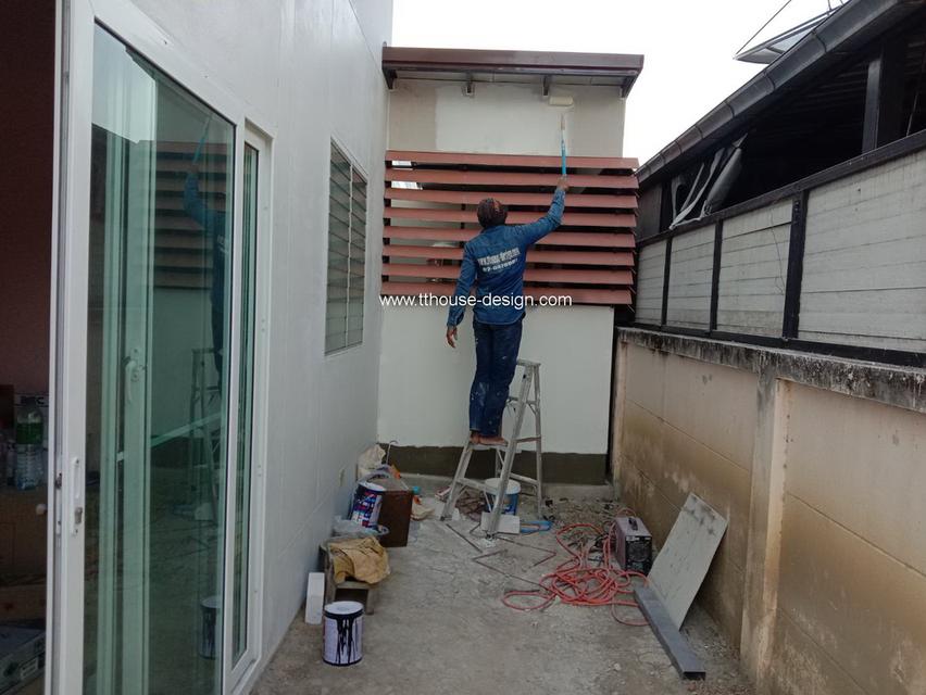 รับเหมา ต่อเติม โครงหลังคา กันสาด ห้องครัว ก่อฉาบ/เทพื้นปูกระเบื้อง 0950920028 รูปที่ 8