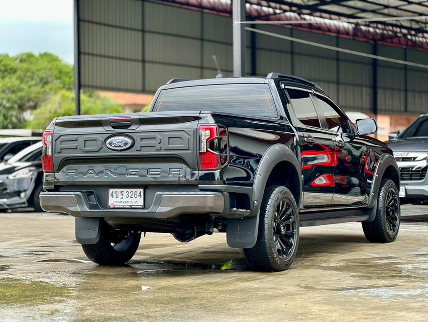 ปี 2022 FORD RANGER, 2.0 SPORT โฉม HI-RIDER DOUBLE CABสีดำ เกียร์ออโต้ เครื่องดีเซล ขับ2