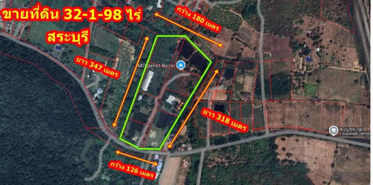 ขายที่ดินสระบุรีติดถนนหนองปลาไหล 32-1-98 ตรว. แปลงสวยขายถูกเหมาะทำรีสอร์ทหรือทำธุรกิจ ใกล้แหล่งท่องเที่ยวอุทยานแห่งชาติน้ำตกสามหลัน 4