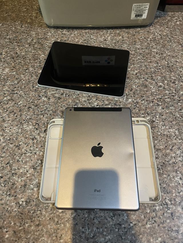 ขายiPadAirสีดำ128กิ๊กWifi Celluer ใส่ซิมได้ตัวTopสุดหายากใช้งานดีถูกๆ