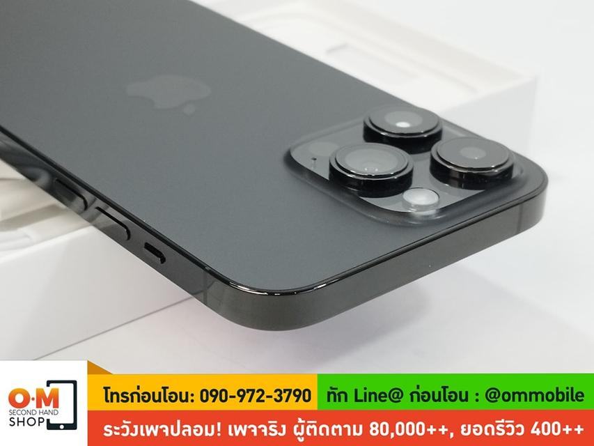 ขาย/แลก iPhone 14 Pro Max 128GB สี Space Black ศูนย์ไทย สภาพสวยมาก แท้ ครบกล่อง เพียง 33,900 บาท 3