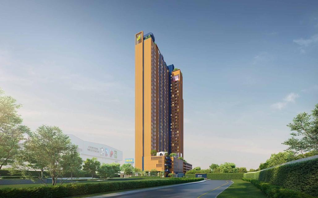 ขายดาวน์โครงการ พลัมคอนโด นิว เวสต์ บางใหญ่ ชั้น 17 Unit 1718 ขนาดห้อง 25.42 ตรม. 6