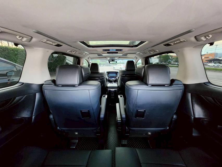 รหัสรถ 67GG552 🚙🚐TOYOTA ALPHARD SC 2019 แท้ วิ่ง 140,000 km. สีแดง ภายในดำ ตัวTOP MULTIMEDIA 9