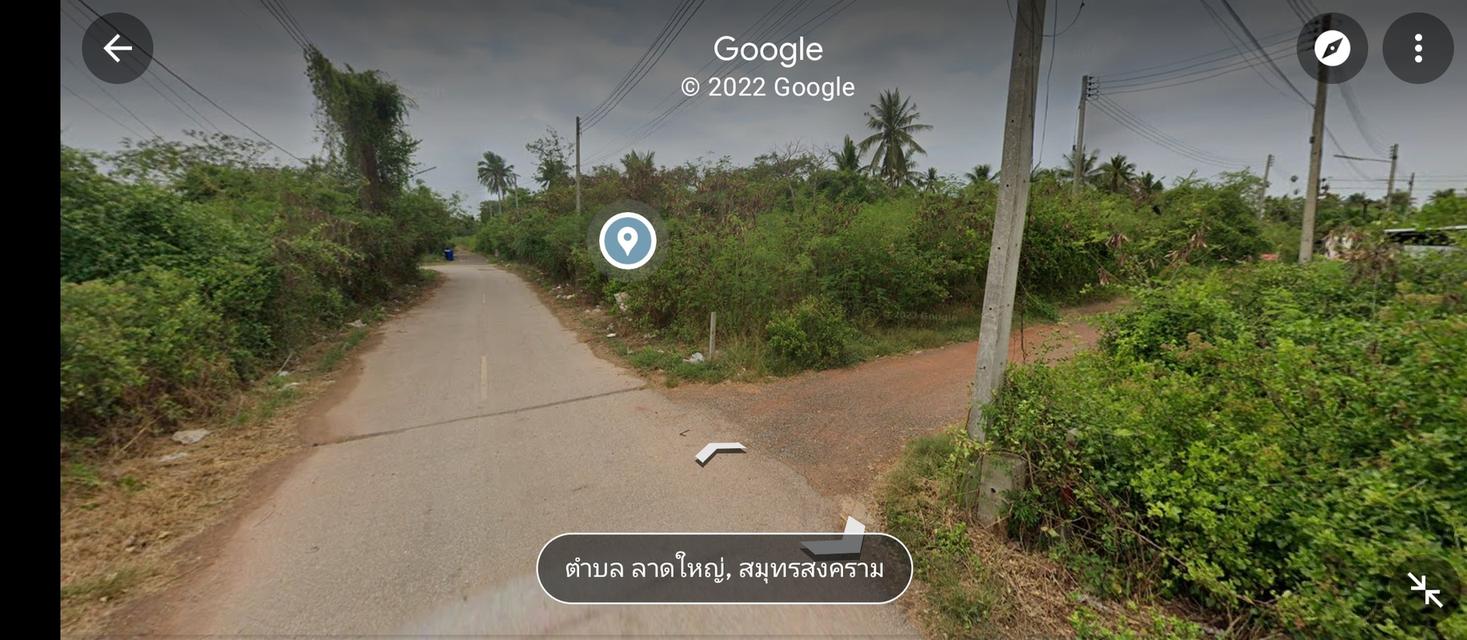 ที่ดิน 96 ตารางวา สมุทรสงคราม