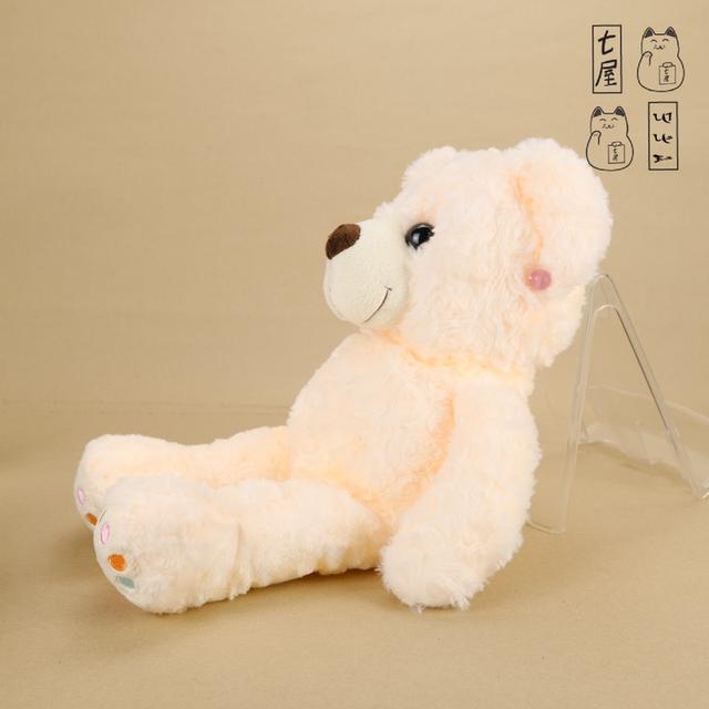 ตุ๊กตา หมีน้อยลาร์ค สีครีม 🧸 Little Bear L'Arc Plush Toy・Take-Off・~ Rose Fur・ขนกุหลาบ นุ่มนิ่ม・Ivory / ไอวอรี่ ~ Jumbo ・ 30 cm 🌈 รูปย่อยที่ 4