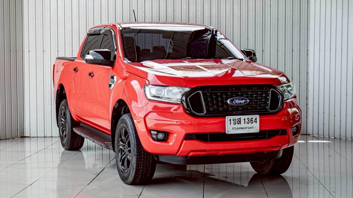 #FORD #RANGER, 2.2 XLT ปี 2021 สีแดง