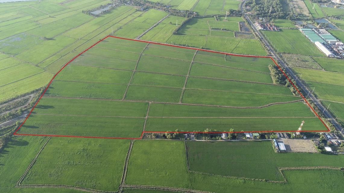 ขายที่ดิน 233-3-61 ไร่ แปลงสวย ติดถนน 2 ด้าน ต.บางขวัญ อ.เมืองฉะเชิงเทรา (เจ้าของขายเอง) 1