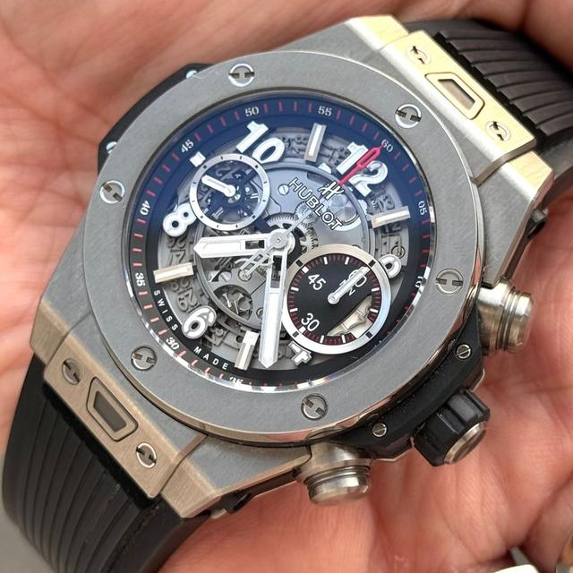 Hublot Big Bang Unico Titanium 45mm Chronograph Ref. 411.NX.1170.RX. รูปที่ 8