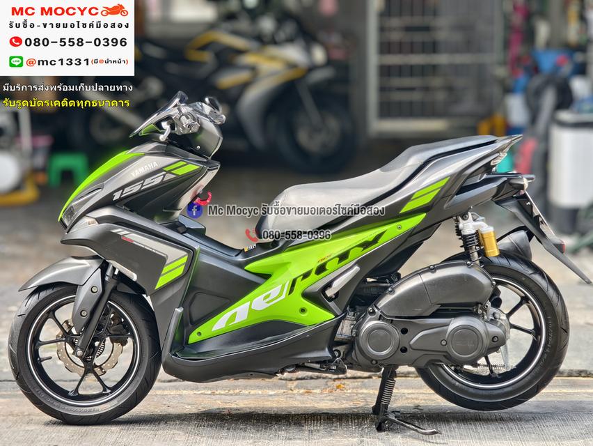 Aerox 2017 รถบ้านแท้มือเดียวเครื่องท่อเดิม กุญแจบุคเซอวิสครบ เล่มเขียวชุดโอนครบ No1254    5