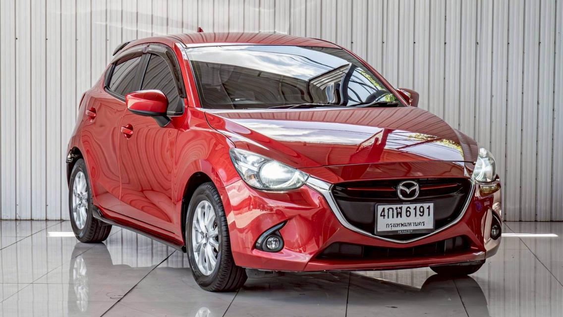 MAZDA MAZDA2 1.3 Sports High Plus ปี 2016 สีแดง โฉม ปี14-ปัจจุบัน 5Dr