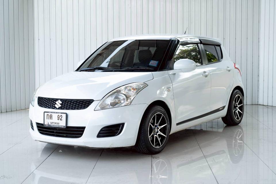 SUZUKI SWIFT 1.25 GL MT (AB/ABS) ปี 2015 สีขาว โฉม ปี12-18 (VAT)