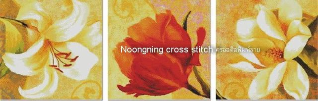 ร้าน Noongning Cross stitch ครอสติสพิมพ์ลาย จำหน่ายอุปกรณ์ครอสติส ภาพติดเพชร1067 3