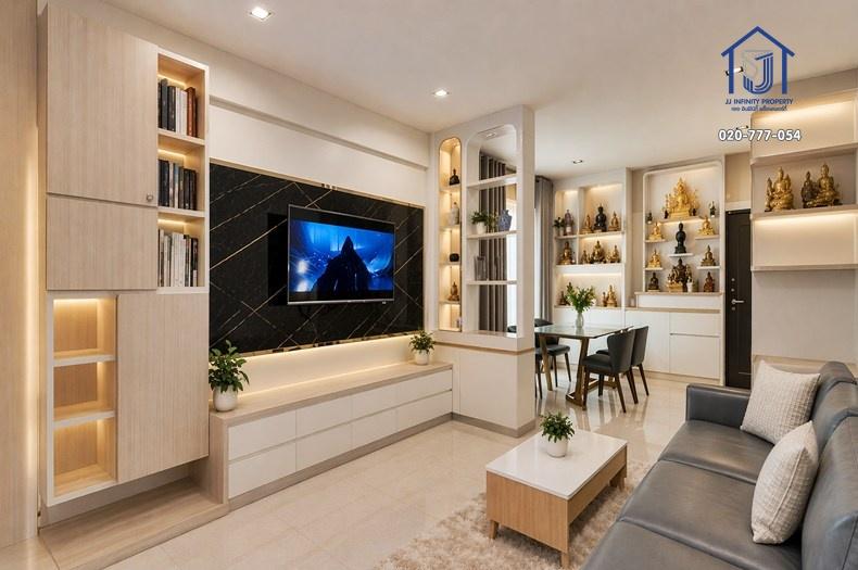 ขายบ้านเดี่ยว 2 ชั้น หมู่บ้านเดอะวัน ไลฟ์ บางนา ซอยนัมเบอร์วัน-ราม2 ถนนคู่ขนานกาญจนาภิเษก  ใกล้เมกาบางนา & รร.สาธิต ม.รามฯ 2 6