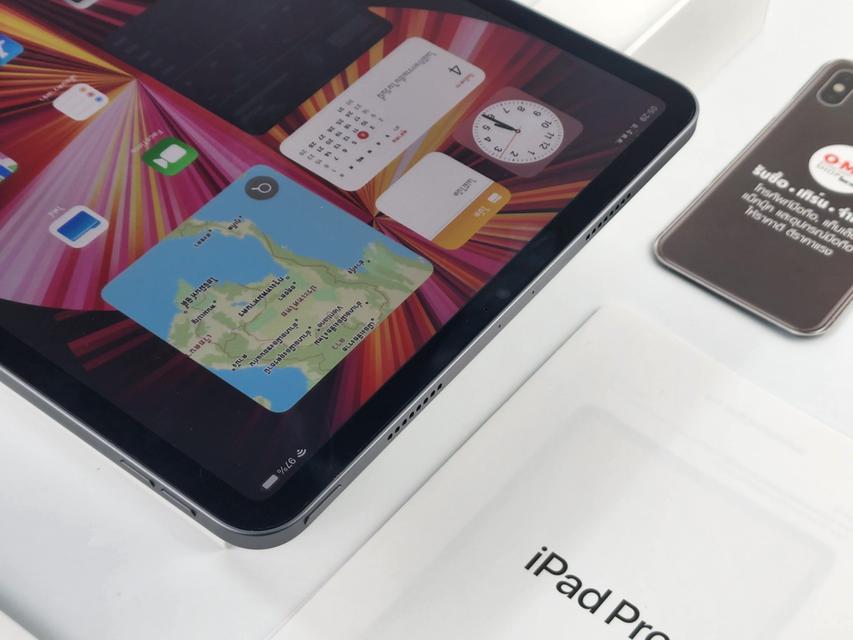 รูป ขาย/แลก iPad Pro 11inch M1 128GB Wifi สี Gray ศูนย์ไทย สภาพสวยมาก แท้ ครบยกกล่อง เพียง 20,900 บาท 6