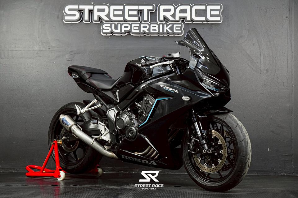 🔥 Honda CBR650R จดปี 2023 ดำ-ฟ้า 🔥  สีสวย ทรงคลีน หล่อๆ แบบที่หลายคนกำลังตามหา 😈🏍️