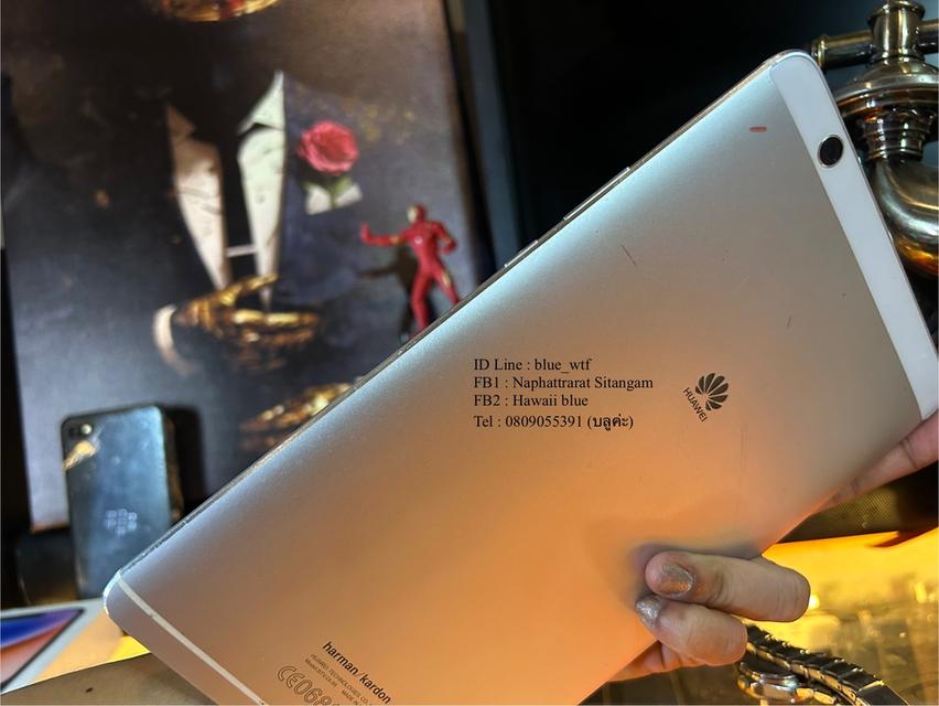 Huawei mediapad M3 จอ8.4นิ้ว ใส่ซิมโทรได้ รองรับ4G Rom32Ram4 สภาพสวย ใช้งานปกติ ได้ทุกซิม