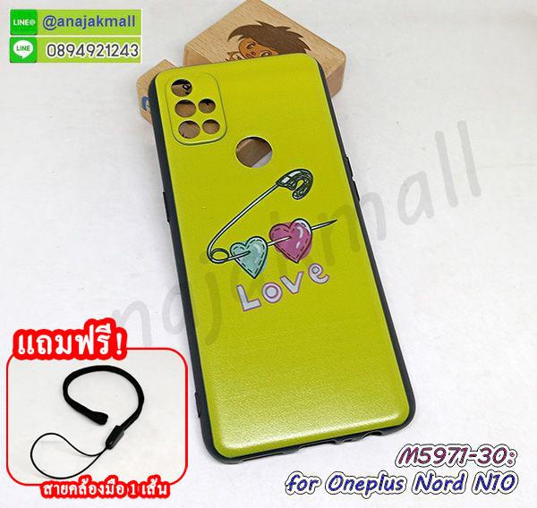 M5971 เคส oneplus nord n10 ลายการ์ตูน ฟรีสายคล้องมือ กรอบยางวันพลัส n10 พร้อมส่งในไทย 9