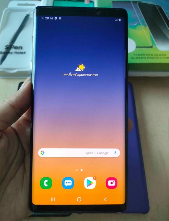 ขาย Samsung Galaxy Note 9 เครื่องพร้อมอุปกรณ์ครบ 2