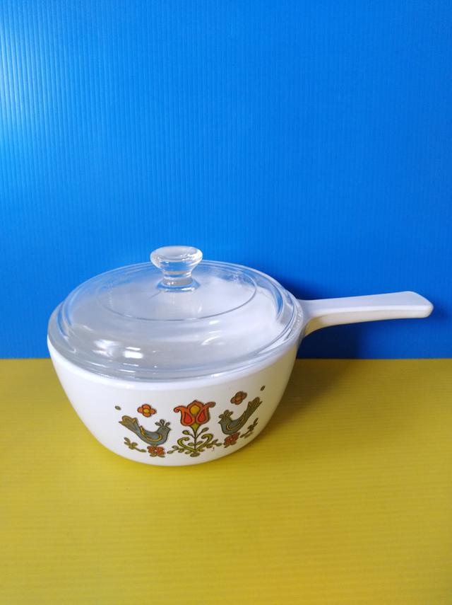 หม้อ-กระทะแก้วทนไฟคอร์นนิ่งแวร์ CORNINGWARE ขนาดเล็ก จากสหรัฐ