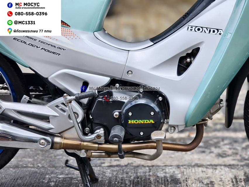 Wave 125r รถบ้านแท้ สตาดติดง่ายใช้งานได้ปกติ มีเล่มเขียวชุดโอนให้ครบ NO1466 รูปที่ 9