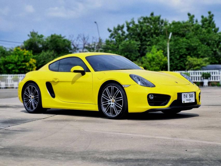 Porsche Cayman(981) ปี 2016 ไมล์ 52,xxx km 3