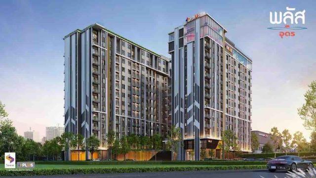 CM04321 ขายดาวน์ พลัส คอนโด อุดร Plus Condo Udon คอนโดมิเนียม ติดเซ็นทรัลอุดรธานี ถนนประจักษ์ศิลปาคม  1