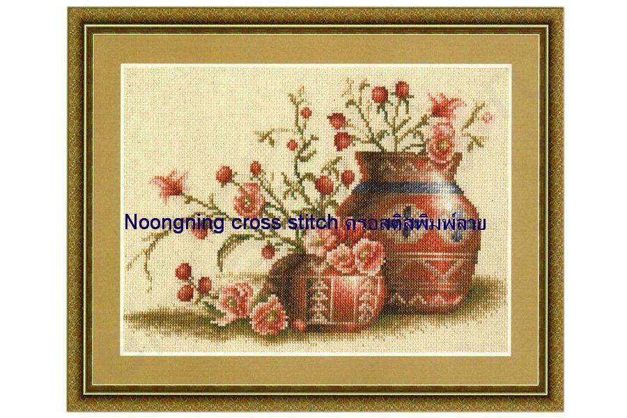 ร้าน Noongning Cross stitch ครอสติสพิมพ์ลาย จำหน่ายอุปกรณ์ครอสติส ภาพติดเพชร813 6