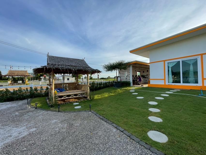 บ้านสวนสร้างใหม่ พร้อมอยู่ วิวภูเขา โพธาราม 2