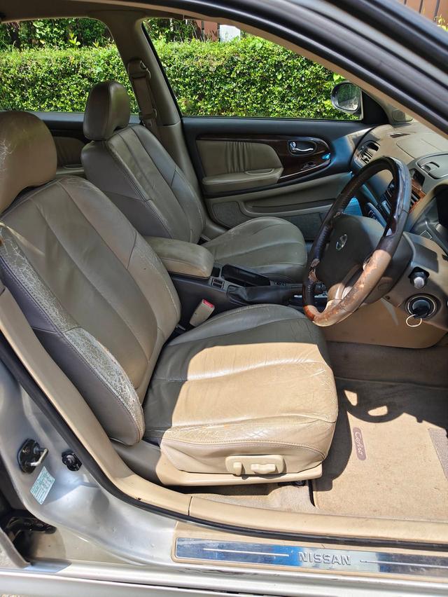 Nissan Cefiro A33 ปี 2002 เครื่อง 2.0 V 6 เกียร์ ออโต้รถบ้านมือเดียว ไม่เคยชน ไม่เคยแก๊สภายในเบาะหนัง เบาะไฟฟ้าคู่หน้าFull Option เครื่องดี เกียร์ดี รูปที่ 13