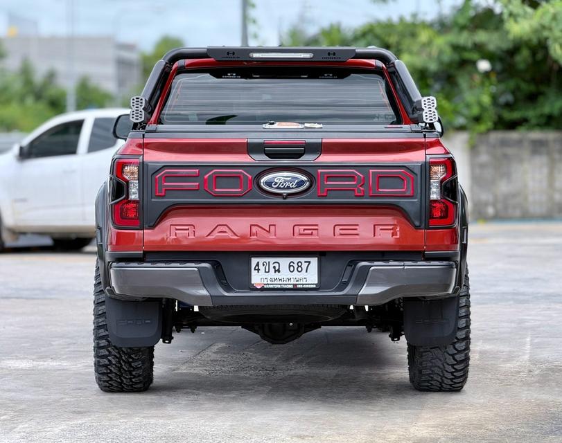2023 FORD RANGER, 2.0 SPORT 4WDโฉม HI-RIDER DOUBLE CAB เกียร์ออโต้ สีส้ม รูปที่ 5