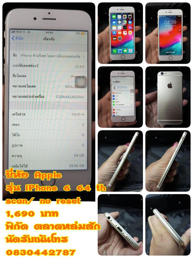 Apple iPhone 6 64 th scan noreset  1