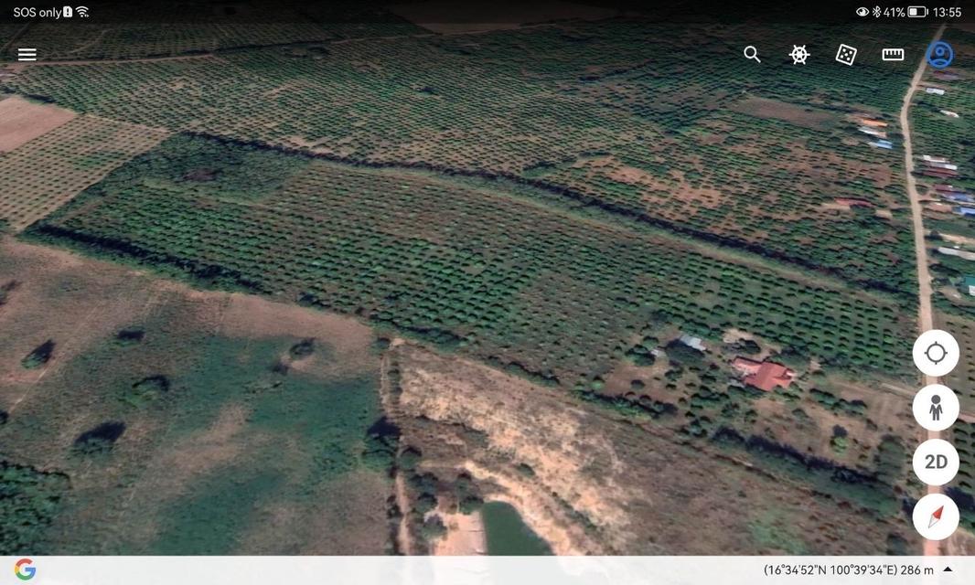 บ้านพร้อมที่ดิน 40 ไร่ จังหวัดพิษณุโลก อำเภอเนินมะปราง 1