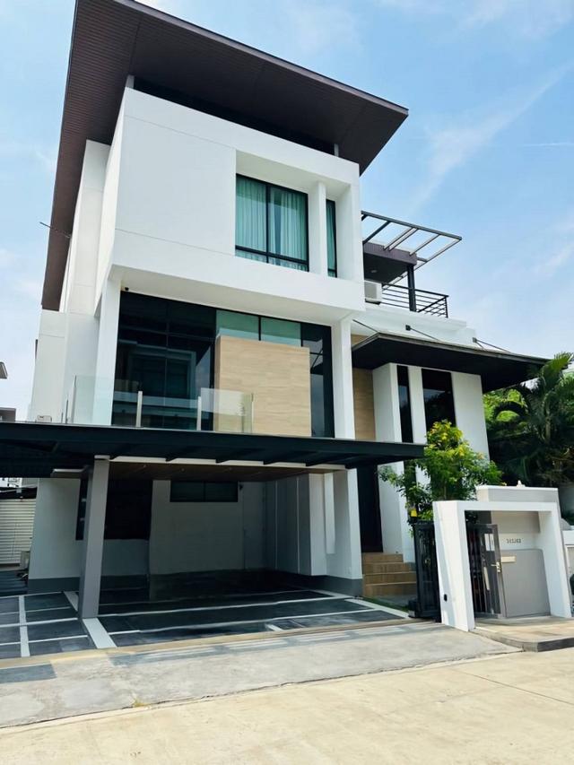 ขายบ้านเดี่ยวหลังมุม 3 ชั้น เนอวานา บียอนด์ เกษตร-นวมินทร์ บ้านสวยตกแต่งพร้อมอยู่ บึงกุ่ม กรุงเทพ. 1