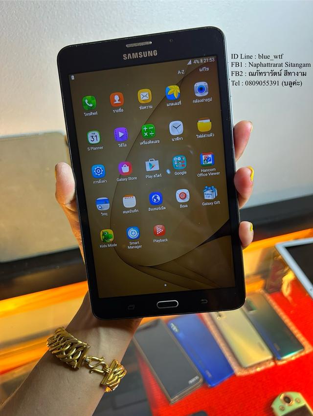 Samsung TabA(6) จอ7นิ้ว ใส่ซิมโทรได้ ใช้งานปกติ สภาพสวย