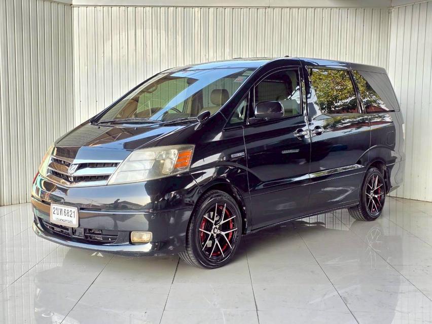 TOYOTA ALPHARD 2.4 HYBRID ปี 2007 สีดำ เกียร์ A/T โฉม ปี02-15 รูปที่ 3