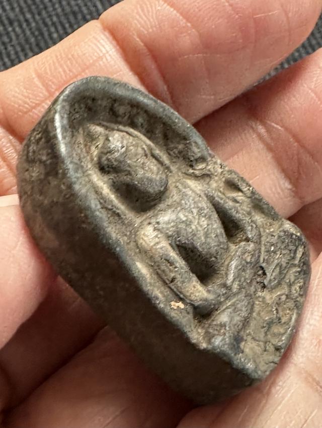 องค์ละ1000🙏พระกำแพงเปิดโลก🙏พระกำแพงซุ้มกอพิมพ์ใหญ่ เนื้อเขียวมอย รูปที่ 12