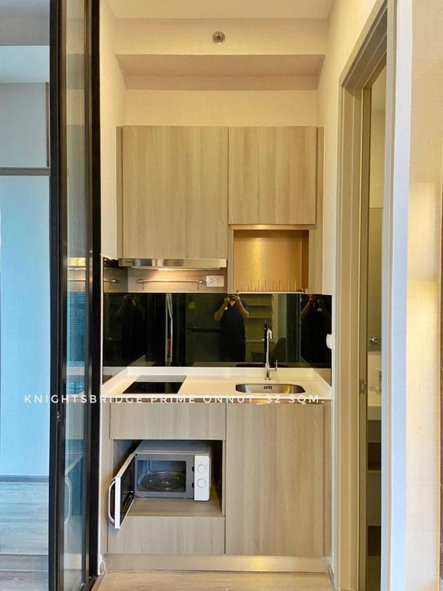 ให้เช่า คอนโด 1 bedroom plus with very nice decor Knightsbridge Prime Onnut : ไนท์บริดจ์ ไพร์ม อ่อนนุช 32 ตรม. convenien 3