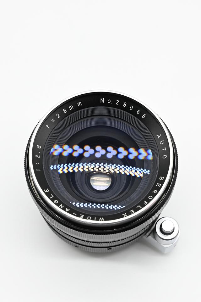 (RARE) Auto beroflex 28mm f2.8 wide angle  เลนส์ เม้าส์ exakta 9