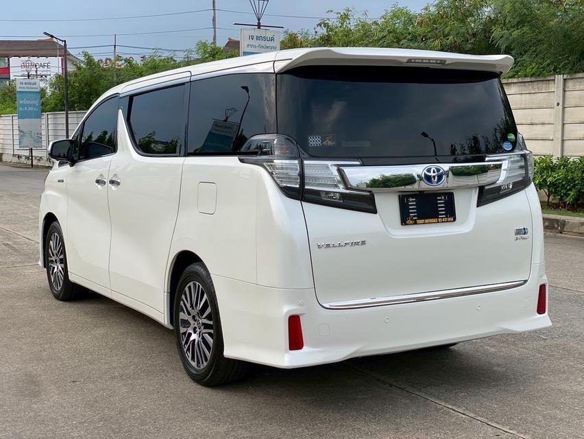 Toyota Vellfire 2.5 Hybrid V ปี2017 ฟูลออปชั่น เบาะมิกกี้เม้าส์ + ขับเคลื่อน4ล้อ 4WD สมรรถนะดีเยี่ยม