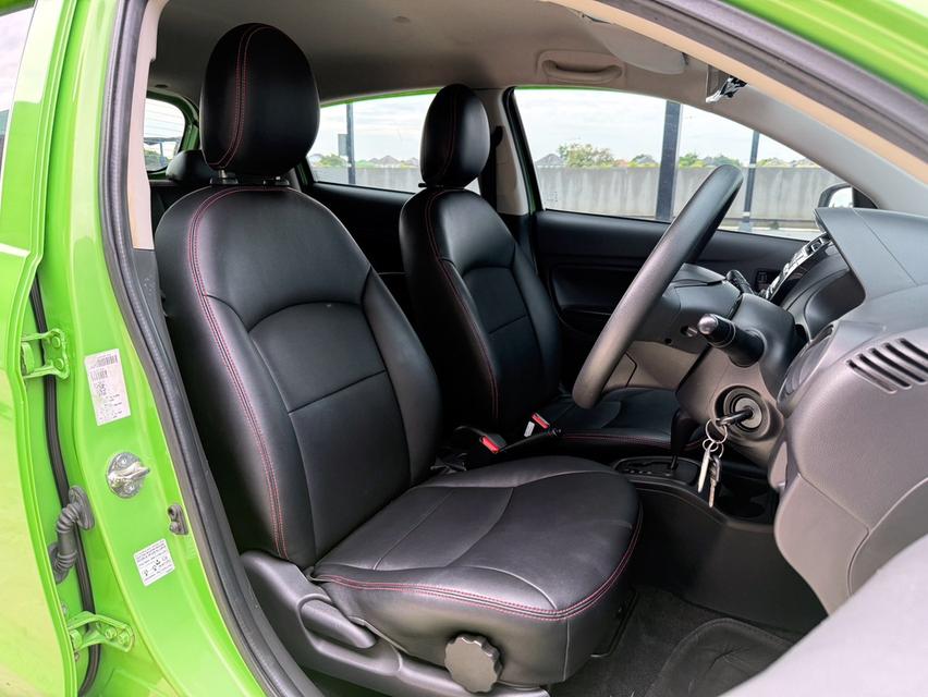 MITSUBISHI MIRAGE 1.2 GLX ปี2012รถบ้านแท้  รถสวยสภาพนางฟ้า ขับดี ช่วงล่างนิ่มๆ พร้อมใช้งาน 12