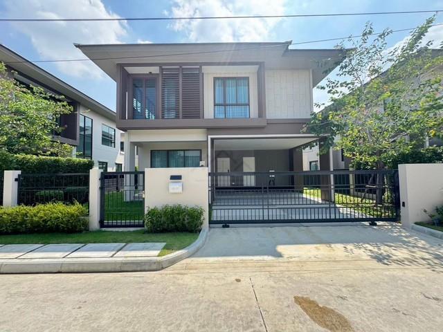 ให้เช่าบ้านเดี่ยว 2 ชั้น 196 ตรม. โครงการบุราสิริ กรุงเทพกรีฑา ใกล้ รร.นานาชาติ Brighton 1