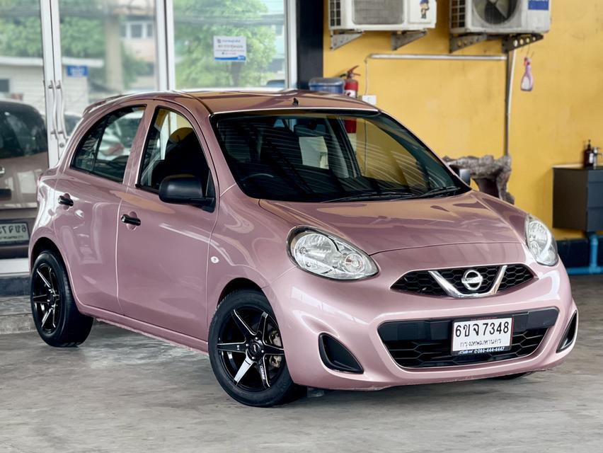 นิสสันมาร์ชมือสอง 2018 Nissan March สีชมพู 1.2 S HATCHBACK เบนซิน เกียร์ธรามดา ไมล์ 94191 (กม.)