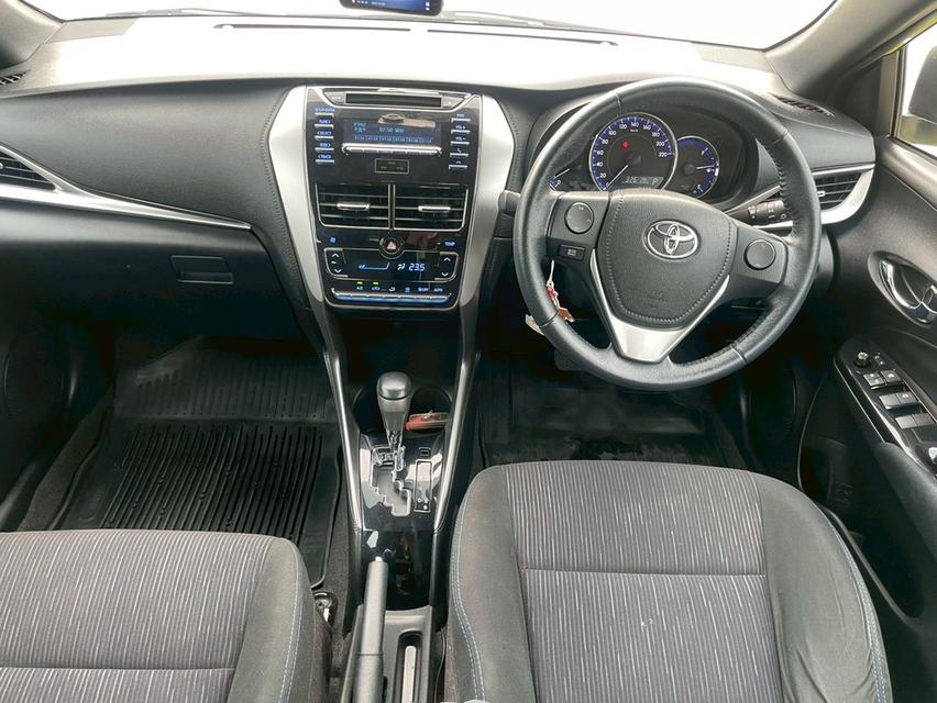 TOYOTA  YARIS  1.2 G TOP Y 17  HACTHBACK สีเขียว 14