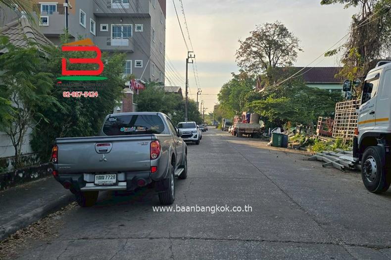 ที่ดินเปล่า ร่มเกล้า ซอย 7 (ใกล้ตลาดมีนบุรี) เนื้อที่ 109 ตรว. แขวงมีนบุรี เขตมีนบุรี 6