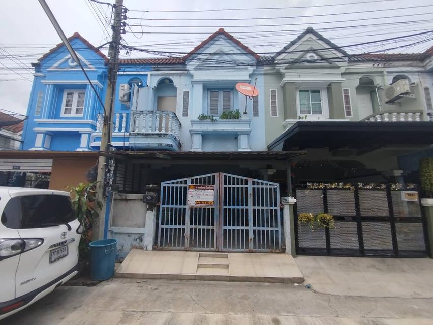 ขายทาวน์เฮ้าส์ หมู่บ้านภัชธีญา ทำเล : บางรักน้อย – ท่าอิฐ