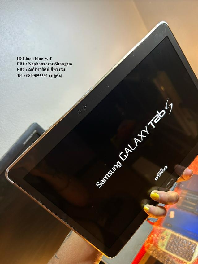 Samsung Tab S 10.5 LTE จอ10.5นิ้ว ใส่ซิมโทรได้ ใช้งานปกติ