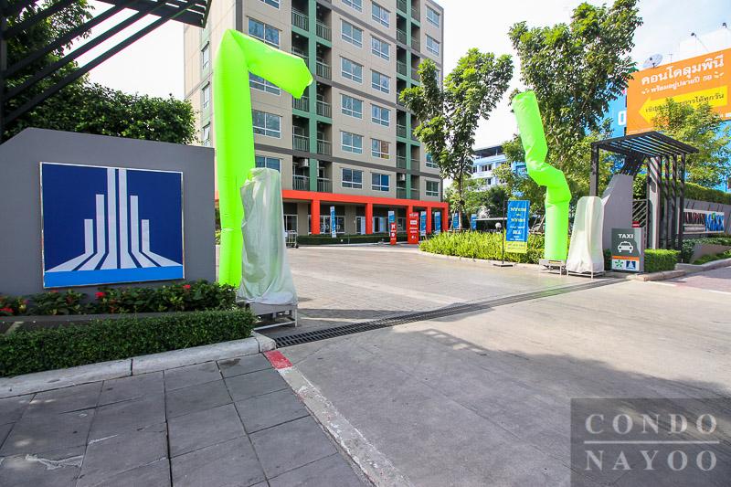 ให้เช่าคอนโดลุมพินีมิกซ์ เทพารักษ์ อาคาร B1 ชั้น 2 ห้องยังใหม่ ตบแต่งสวย เฟอร์นิเจอร์ครบ แอร์ ทีวี ตู้เย็น เครื่องทำน้ำอุ่น ฯลฯ...ราคา 5,500 บาท/เดือน 1