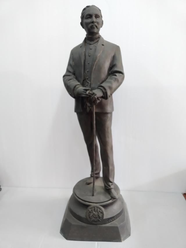 ในหลวงรัชกาลที่๕เสด็จประพาสยุโรปออกวัดนิเวศธรรมประวัติอ.บางปะนจ.อยุธยาสูง21นิ้วระหัส1240/5000