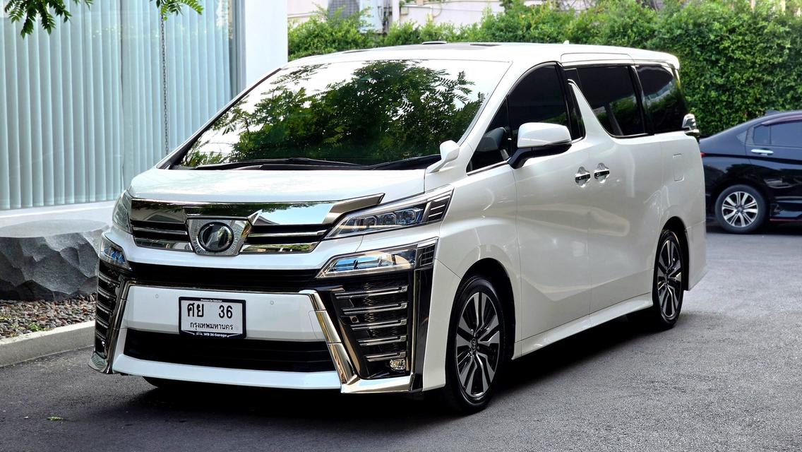 รหัสรถ WB36 Toyota Vellfire 2.5 Z G Edition ปี 2020 top สุด